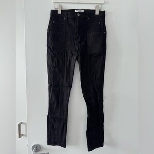 Reformation Misa High & Skinny Black Jeans